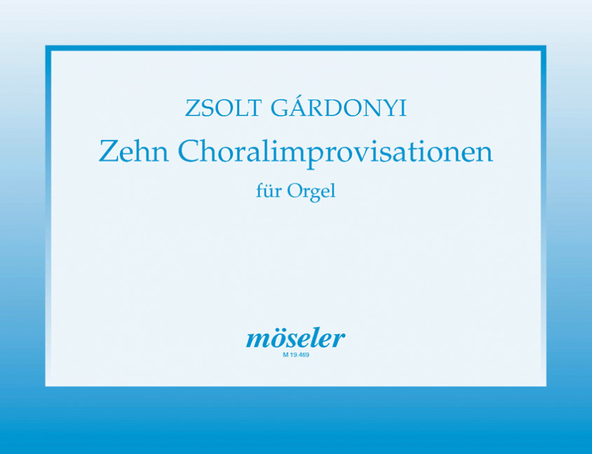 Vorderes Coverbild 10 Choralimprovisationen 
