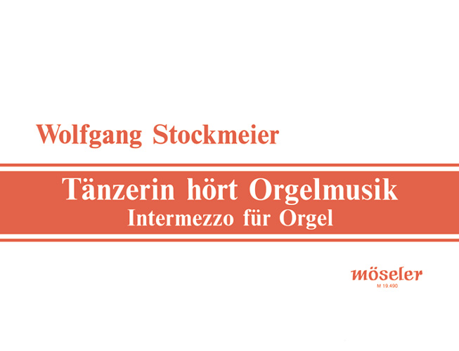Vorderes Coverbild Tänzerin hört Orgelmusik in einer gotischen Kathedrale Wk 286 