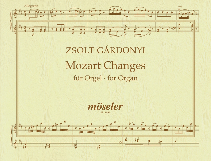 Vorderes Coverbild Mozart Changes 