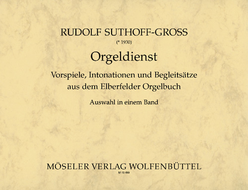 Vorderes Coverbild Orgeldienst 