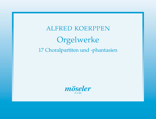 Vorderes Coverbild Orgelwerke 