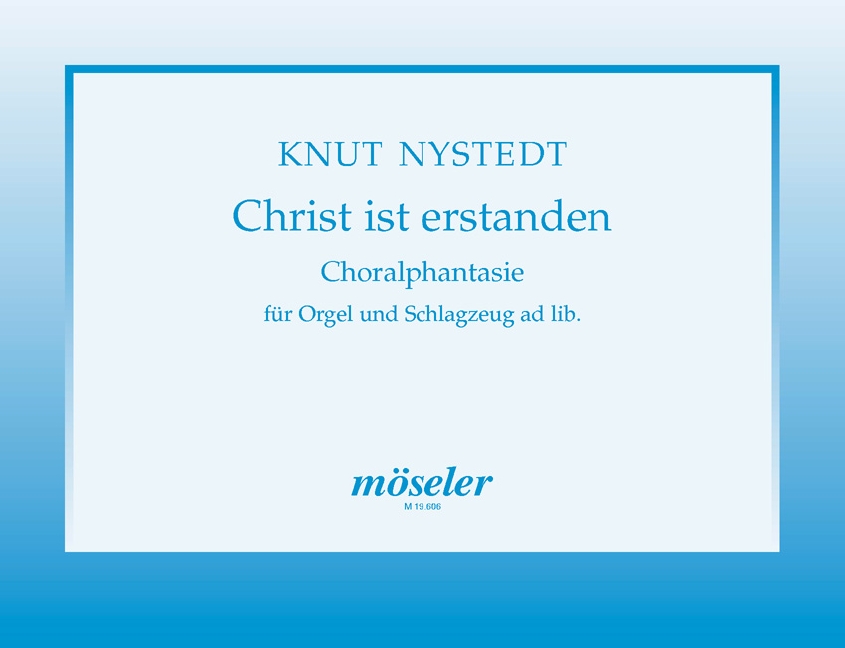 Vorderes Coverbild Christ ist erstanden op. 153 