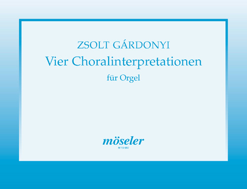 Vorderes Coverbild 4 Choralinterpretationen 