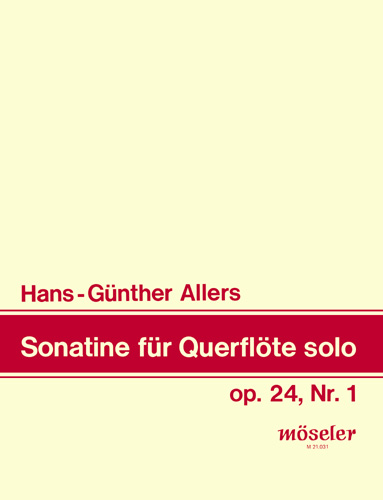 Vorderes Coverbild Sonatine op. 24/1 