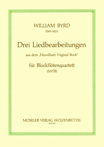 Vorderes Coverbild Drei Liedbearbeitungen 