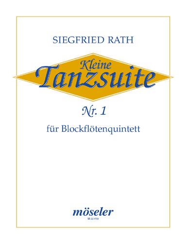 Vorderes Coverbild Kleine Tanzsuite Nr. 1 