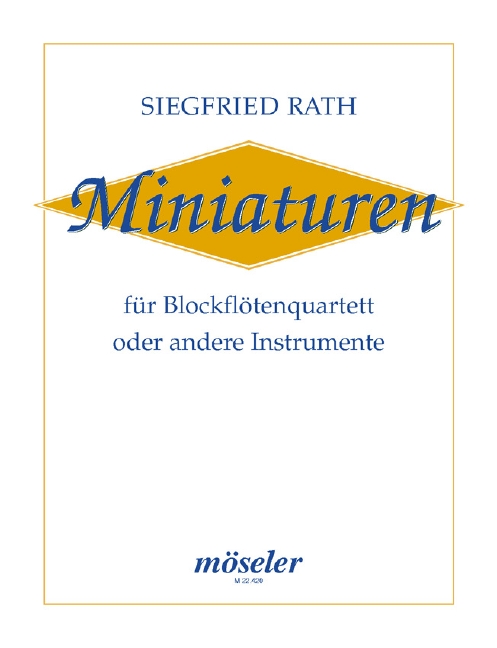 Vorderes Coverbild Miniaturen 