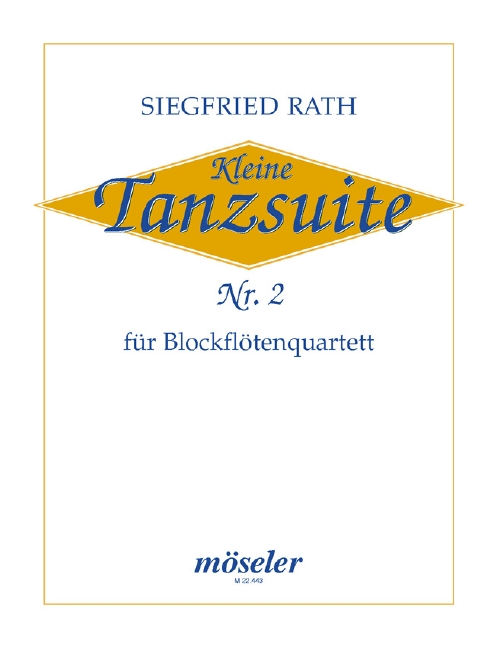 Vorderes Coverbild Kleine Tanzsuite Nr. 2 