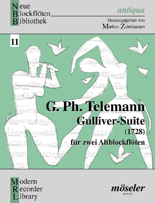 Vorderes Coverbild Gulliver-Suite nach TWV 40:108 11