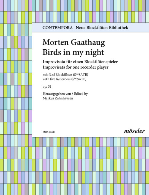 Vorderes Coverbild Birds in my night op. 32 14