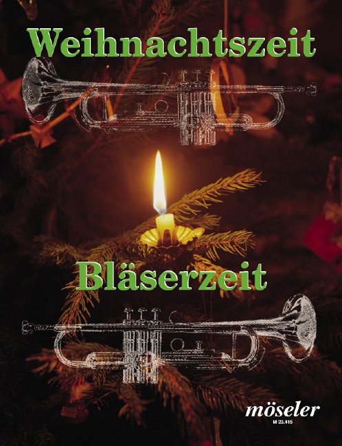 Vorderes Coverbild Weihnachtszeit - Bläserzeit 