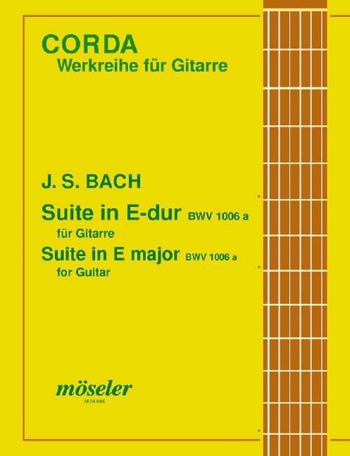 Vorderes Coverbild Suite E-Dur BWV 1006a 