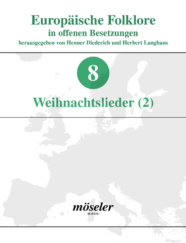 Vorderes Coverbild Weihnachtslieder Heft 2