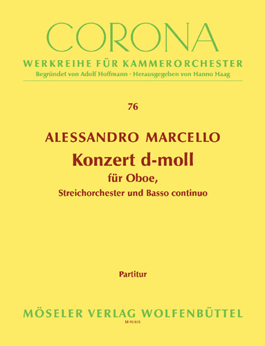Vorderes Coverbild Konzert d-Moll 76