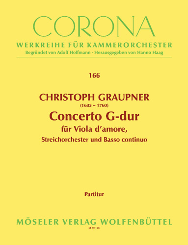 Vorderes Coverbild Concerto G-Dur 166