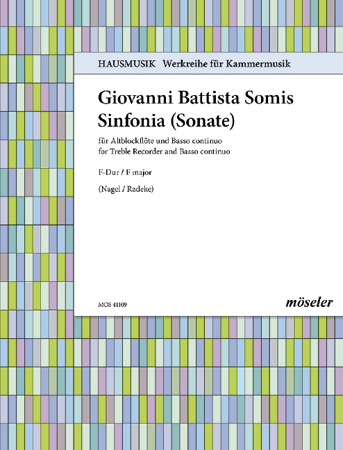 Vorderes Coverbild Sinfonia F-Dur 109