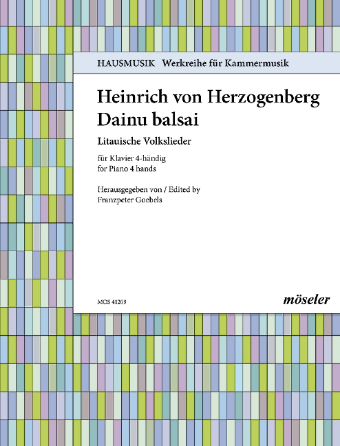 Vorderes Coverbild Dainu balsai 209