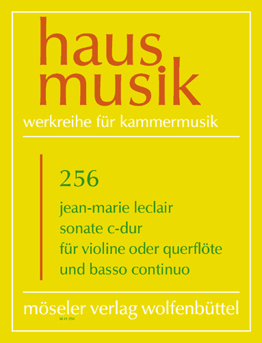 Vorderes Coverbild Sonate C-Dur op. 2,3 256