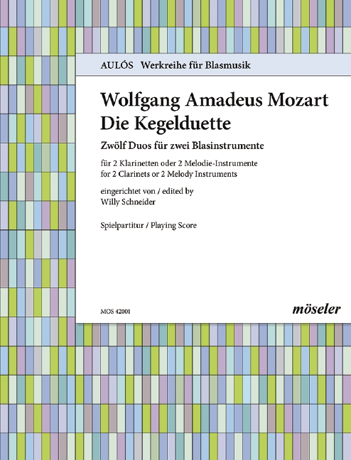Vorderes Coverbild Die Kegelduette KV 487 1