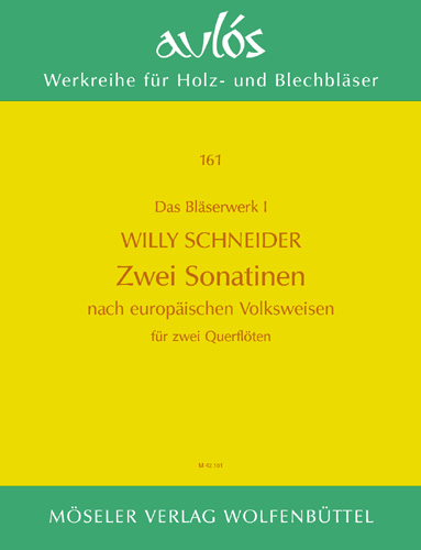 Vorderes Coverbild Zwei Sonatinen nach europäischen Volksweisen Heft 1