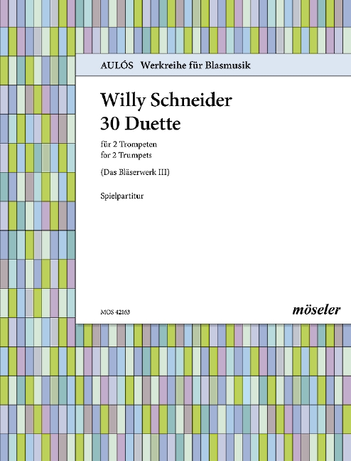 Vorderes Coverbild 30 Duette Heft 3