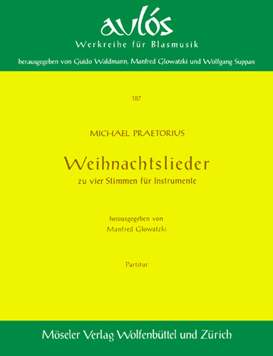 Vorderes Coverbild Weihnachtslieder zu vier Stimmen 187
