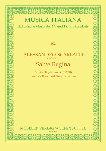 Vorderes Coverbild Salve Regina D-Dur 102