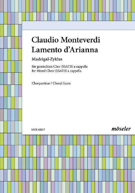 Vorderes Coverbild Lamento d’ Arianna 