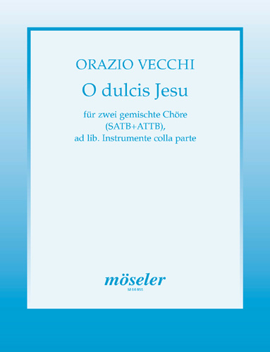 Vorderes Coverbild O dulcis Jesu 