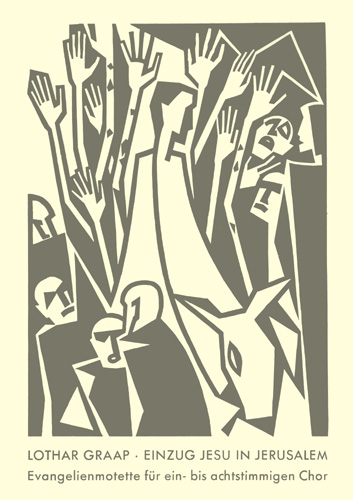 Vorderes Coverbild Einzug Jesu in Jerusalem 
