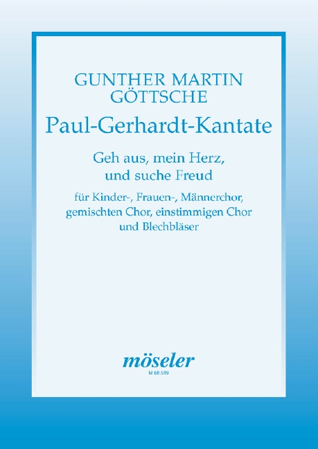 Vorderes Coverbild Paul-Gerhardt-Kantate op. 47 