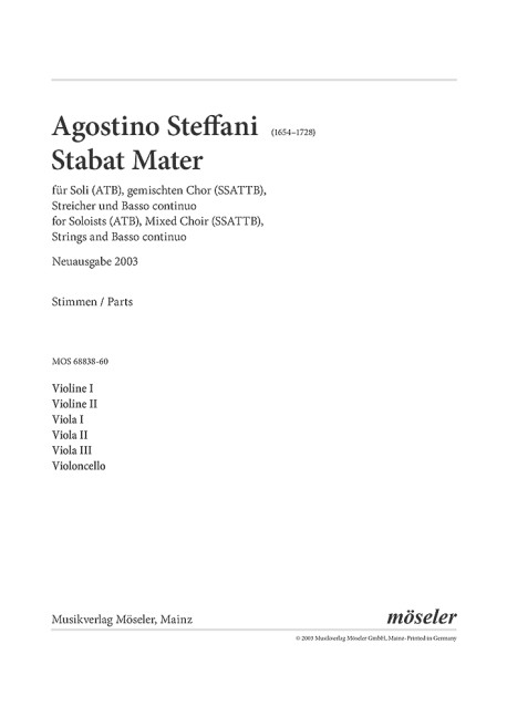 Vorderes Coverbild Stabat Mater 