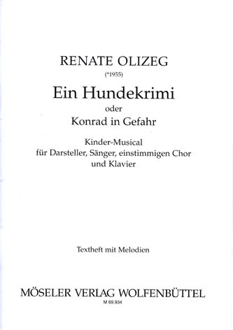 Vorderes Coverbild Ein Hundekrimi oder Konrad in Gefahr 