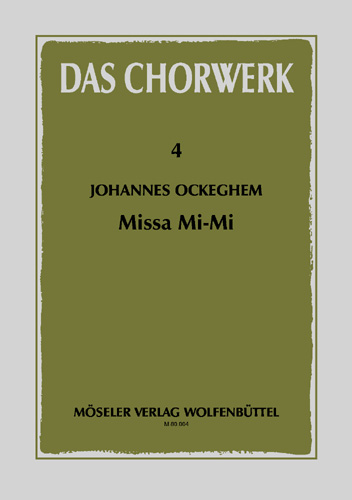 Vorderes Coverbild Missa "Mi-Mi" 4