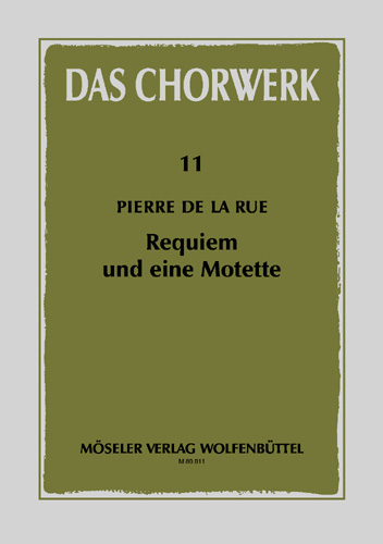 Vorderes Coverbild Requiem und eine Motette 11