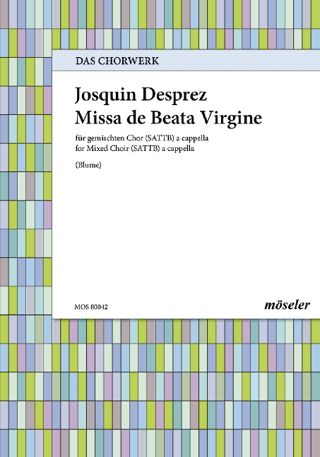 Vorderes Coverbild Missa de Beata Virgine 42
