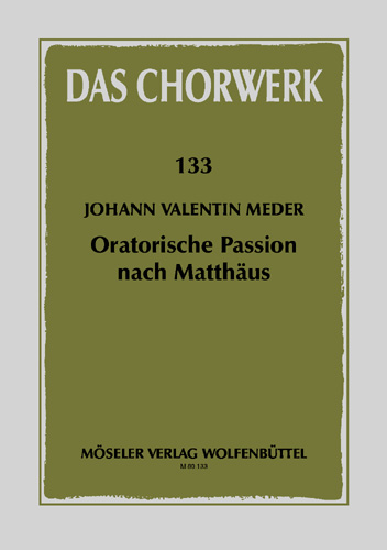 Vorderes Coverbild Matthäus-Passion 133