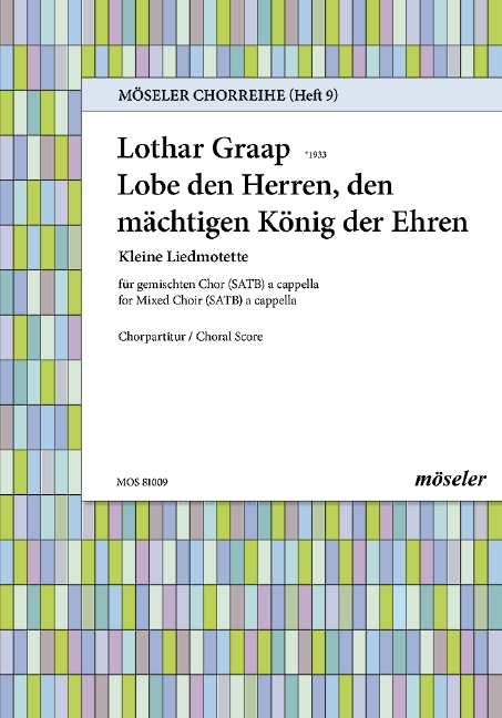 Vorderes Coverbild Lobe den Herren, den mächtigen König der Ehren 9