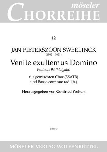 Vorderes Coverbild Venite exultemus Domino 12
