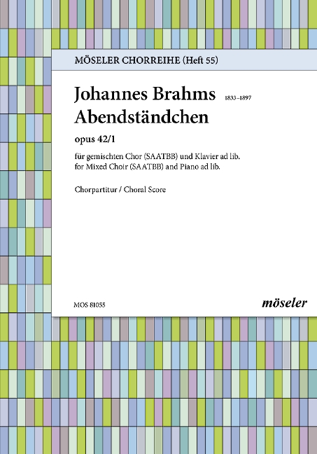Vorderes Coverbild Abendständchen op. 42,1 55