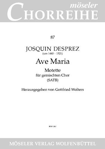 Vorderes Coverbild Ave Maria, gratia plena 87