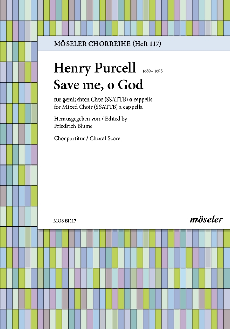 Vorderes Coverbild Save me, o God Z 51 117