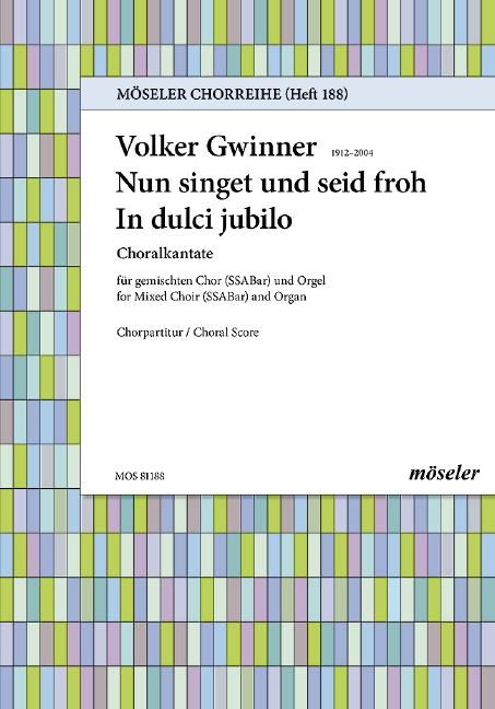 Vorderes Coverbild In dulci jubilo / Nun singet und seid froh 188