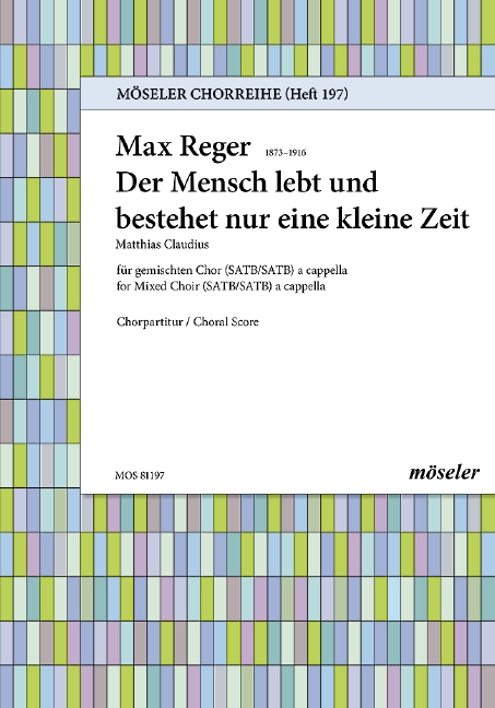 Vorderes Coverbild Der Mensch lebt und bestehet nur eine kleine Zeit 197