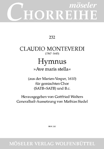 Vorderes Coverbild Ave maris stella SV 206:12 232