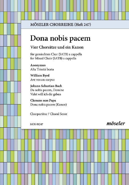 Vorderes Coverbild Dona nobis pacem 247
