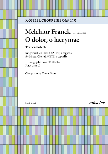 Vorderes Coverbild O dolor, o lacrymae 273