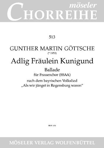 Vorderes Coverbild Adlig Fräulein Kunigund 513