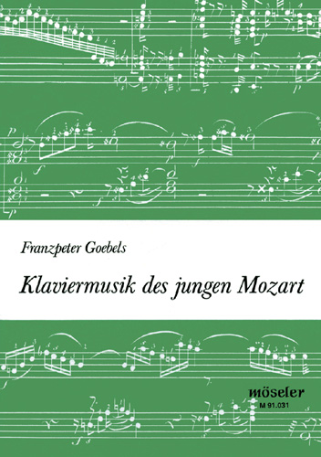 Vorderes Coverbild Klaviermusik des jungen Mozart 