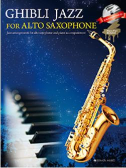 Vorderes Coverbild Ghibli Jazz for Alto Saxophone 